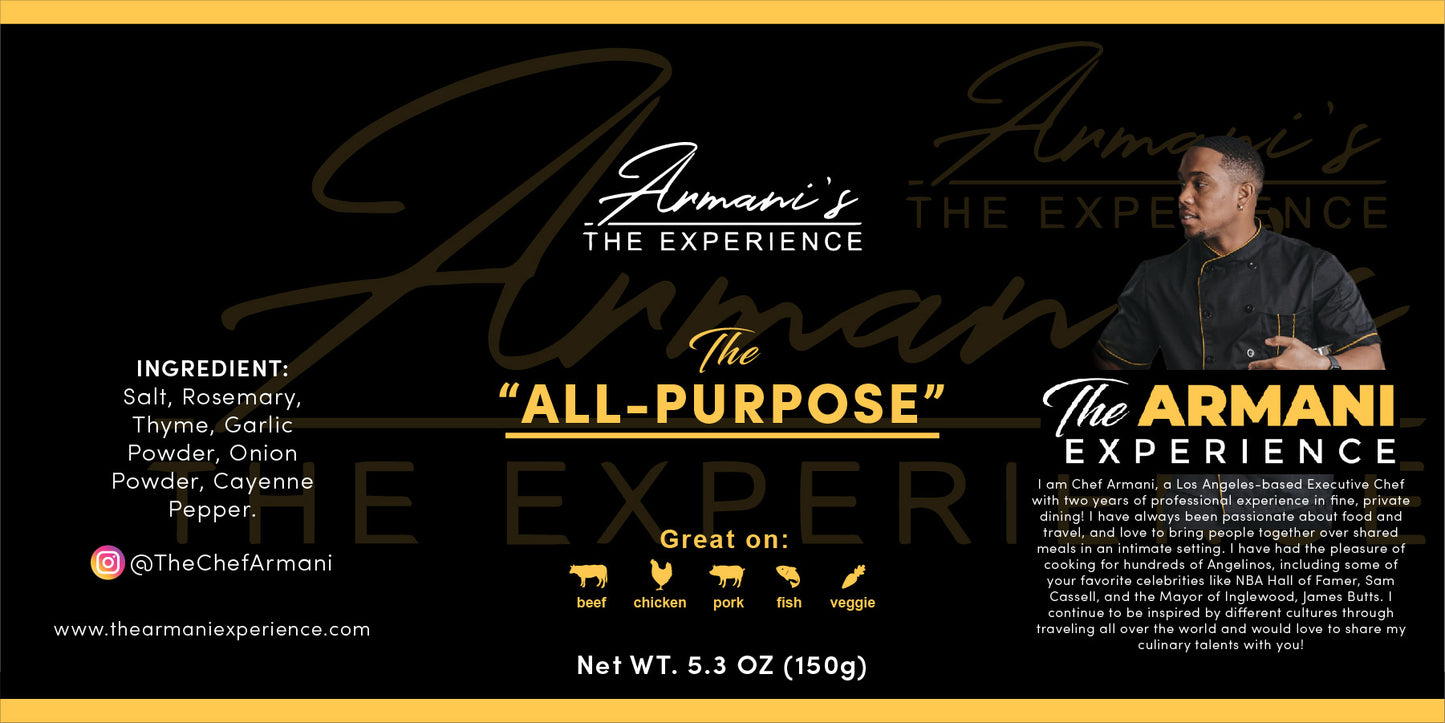 Armani's "The All Purpose"